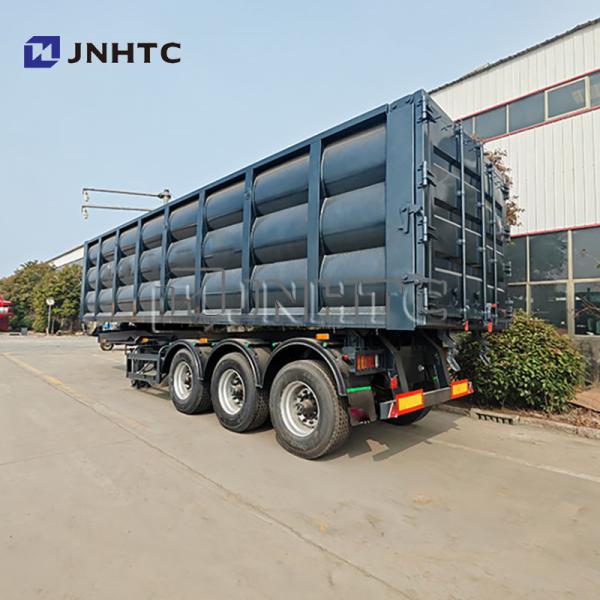 Dump Semi-trailer China 40 Ton 50 Ton Truck 3 Axle Hydraulic Mining Trailer