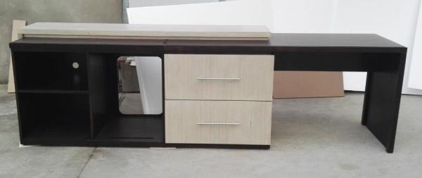 wooden desk with dresser, dresser/ chest,M/F combo ,console,dresser with dovetail drawers ,hospitality casegoods DR-85