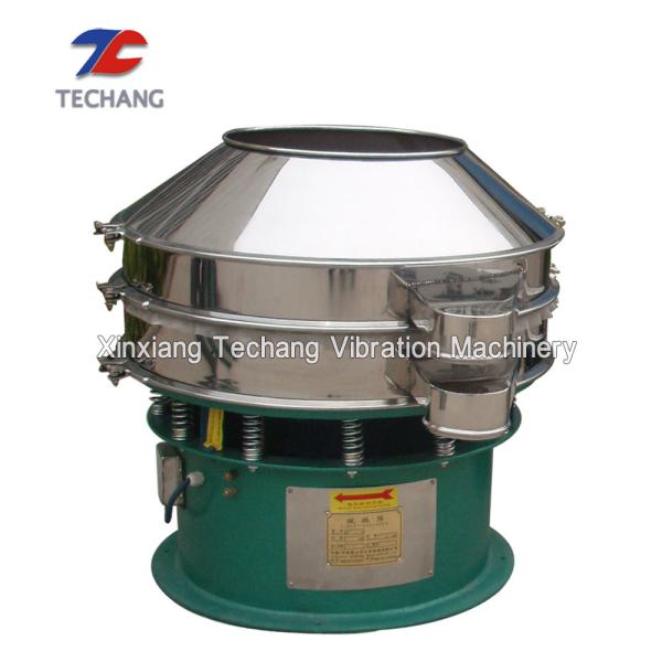 Industrial Rotary Vibrating Screen For Zinc Powder / Sugar / Sea Salt