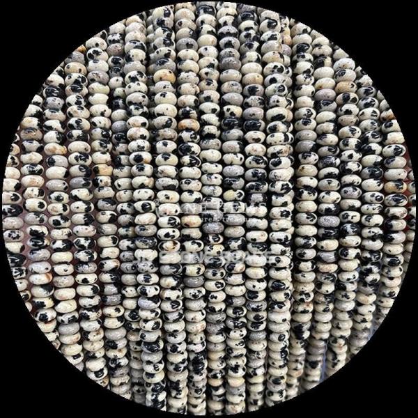 Natural Gemstone Rondelle Abacus Shape Bead Pink Aventurine Lapis Lazuli Loose Bead Strands for Healing Energy