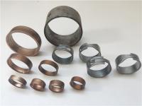 Different Size Metal Stamping Rings , Progressive Sheet Metal Copper Material