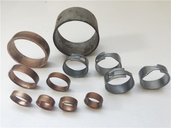 Metal diferente do tamanho que carimba anéis, material progressivo do cobre da chapa metálica