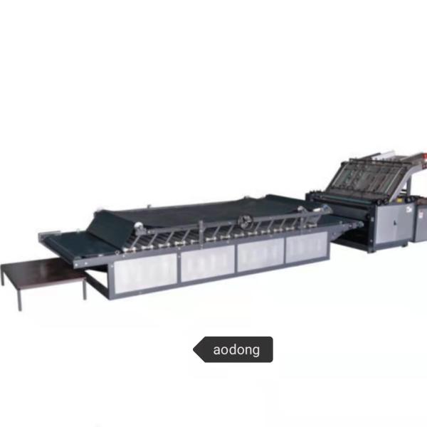 Semi автоматический ламинатор каннелюры, скорость дизайна машины для производства бумажных ламинатов 100pcs/Min Paperboard