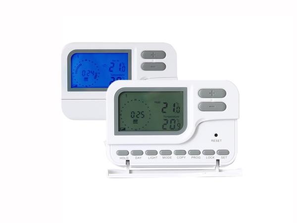 Abrigue o termostato da sala do aquecimento Underfloor/termostato programável sem fio da temperatura ambiente do diodo emissor de luz do RF