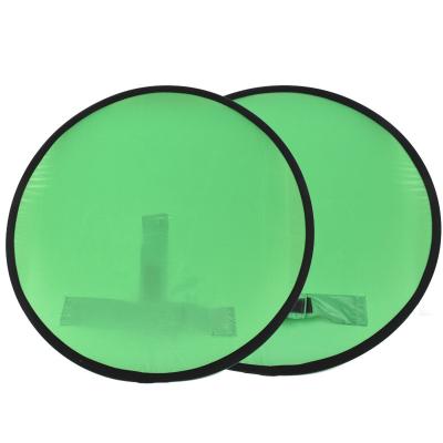 Green Photo Disc Reflector , 3KG 360D Swivel Portable Light Reflector