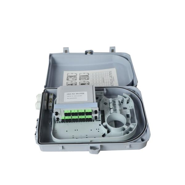 Стена установила коробку распределения волокна Splitter PLC терминальной коробки FTTH ABS