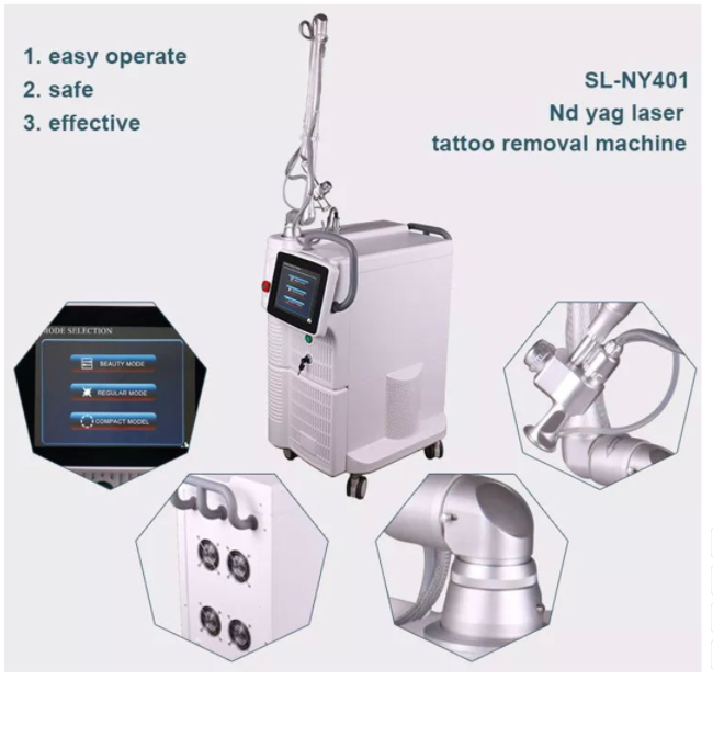RF Tube C02 Fractional Laser Equipment For Skin Resurfacing Stretch Mark Removal