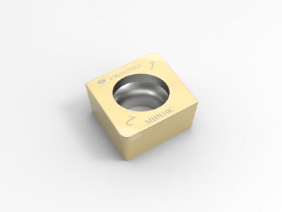 Carboneto padrão de CCGW09T302 PCBN que gerencie a inserção do corte de PCBN para aço temperado