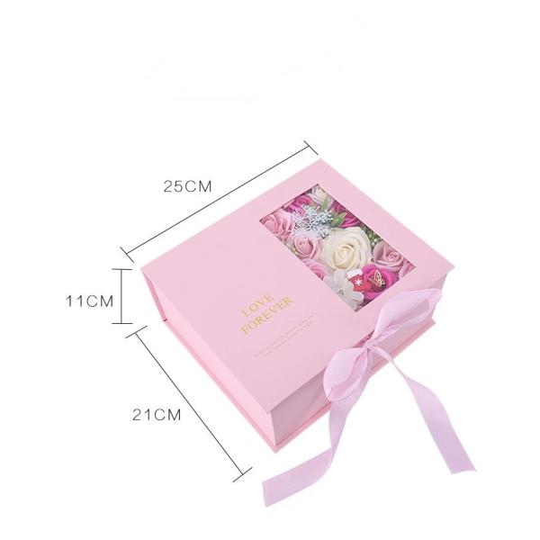 Wholesale Christmas Gift Soap Rose Flower Gift Box For Friend