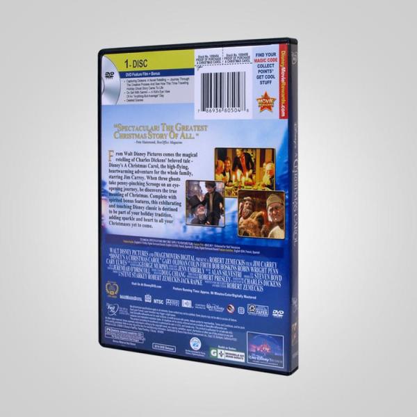 New Christmas Carol disney dvd movie children carton dvd with slipcover case free shipping