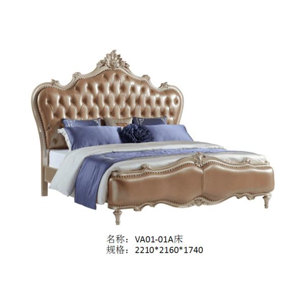 Custom made European design Long bench furniture by Fabric upholstered with Sliver painting legs