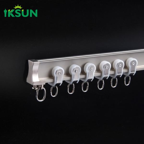 Hospital Metal Ceiling Mount Double Curtain Rail Flexible Bendable Curtain Track