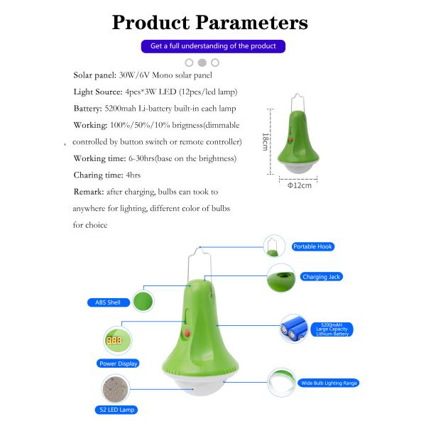 Lumières LED en plastique solaire pour décoration de jardin imperméable et souterraine
