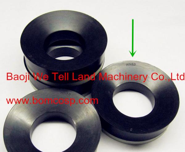 BOMCO Triplex mud pump piston rubber Dia 150 160 170 180 HNBR material from Baojie city