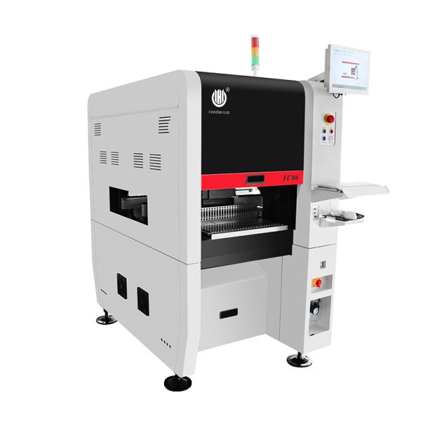 Narrow Design High Precision TC06 Module SMT Pick and Place Machine 6 Heads Support 01005