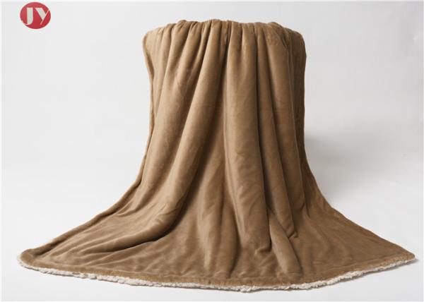 Elegant Luxury Micro Sherpa Blanket , Heavy Weight Ultra Plush Blanket All Season