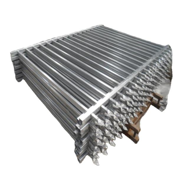 3m Wrought Iron Metal Aluminum Ornamental Picket Fence 1200-3000mm