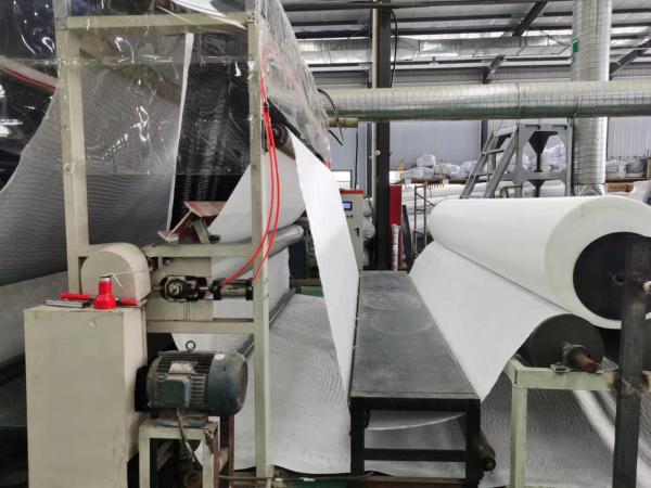 Une ligne de production de géo-composites pour Geonet et plus encore à Qingdao Changyue