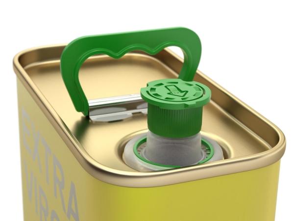 DADI 4L Olive Oil Packaging Container in Food Grade Metal Tin Container for Industrial Food Oil Can