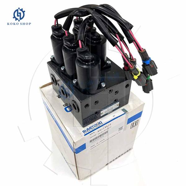 Válvula electromagnética experimental de Pressure Solenoid Valve KHJ14520 para el excavador Spare Parts de Sumitomo SH210-5 SH240 SH350