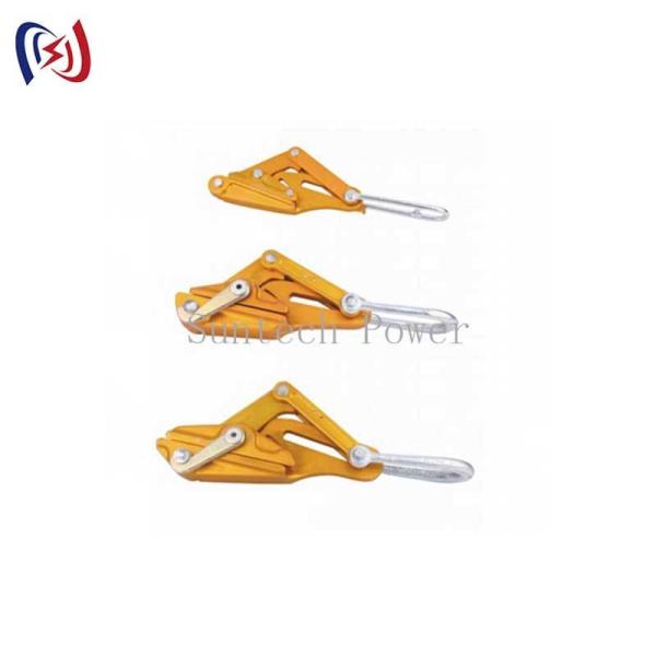 Aluminum Alloy Come Along Clamp 16-18MM with 7-80KN Rated Load for Transmission Line Stringing
