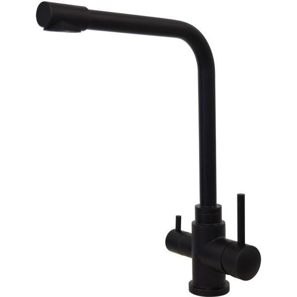 Hot Selling Fashionable Mixer Tap Stainless Steel 304/316 Kitchen Water Filter Faucet Black Color