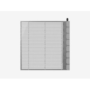 Mur vidéo LED haute transparence P3.91-7.82, armoire 500*1000mm pour la publicité, faible consommation d'énergie