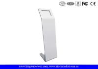 Customized Freestanding Tablet Kiosk Stand With Large Area For Logo Printing