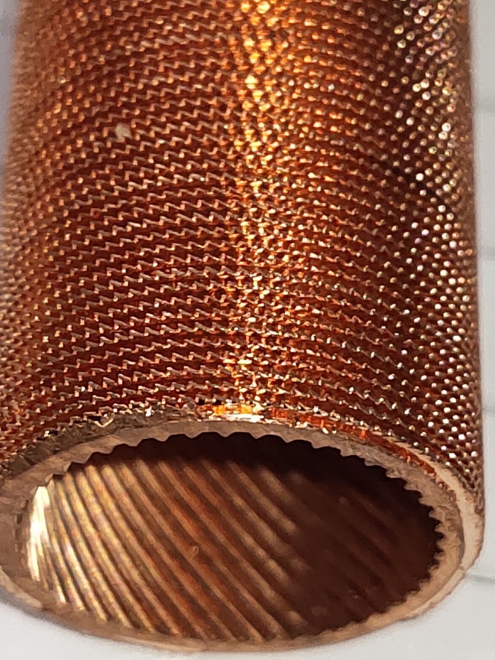 Copper Finned Tube DELLOK Бесшовная медная интегральная низкоплавкая трубка