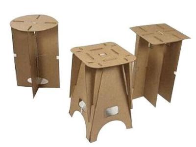 Custom Size Accepted Paper Cardboard Packaging Seat for children