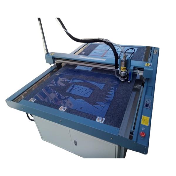 1500x900mm PVC Acrylic Template Cutting Machine with 6mm Thickness and 500-1800mm/s Speed for Flatbed Garment Cutting