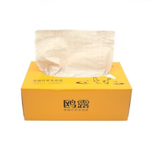 Factory Customizable Eco-Friendly Soft Unbleached Bamboo Hygienic Facial Tissues in Box Style Comfortable and Soft
