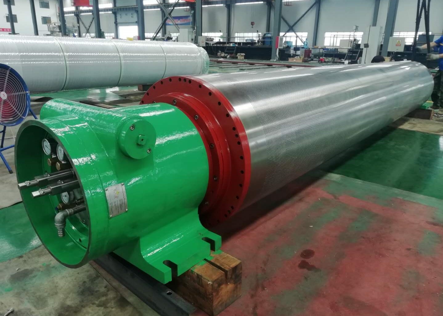 Машина Rolls вакуума 20KN/M резиновая покрытая бумажная