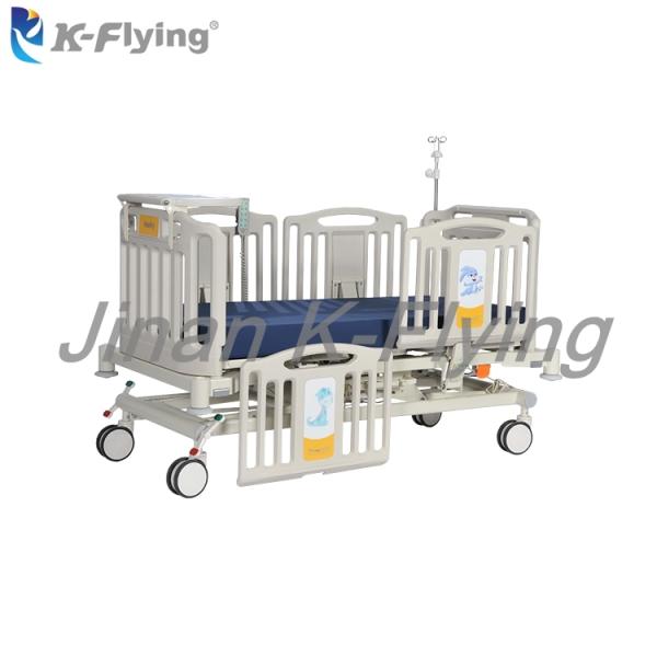 PICU Children Pediatrics ICU Weighing Motorised Hospital Bed Multi Functions