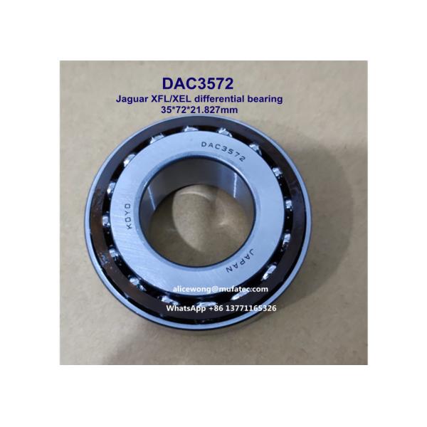 DAC3572 Jaguar XFL XEL con rodamiento diferencial de doble fila de empuje con bola de contacto angular de rodamiento 35*72*21,8/27mm