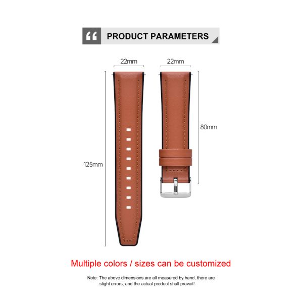 Two-tone TPU + PU Strap · Suitable For Vintage Watches