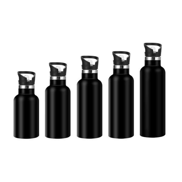 17oz Kids Insulated Stainless Steel Water Bottles With Straw Lid Double Wall Vacuum Metal Thermos Water Bottle Reusable Sports Water Flask Keep Hot Cold For School