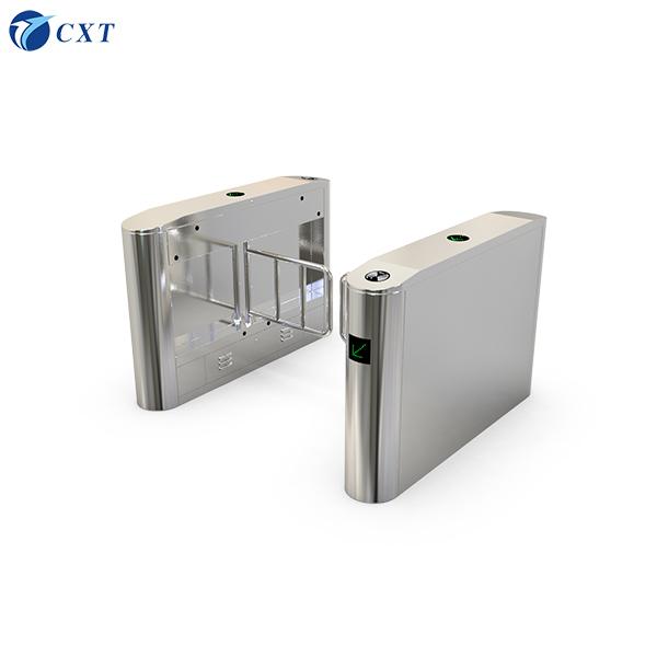 Durable Swing Barrier Gate with Adjustable Arm Length 500~900mm, Stainless Steel or Acrylic Construction for Indoor and Outdoor Use