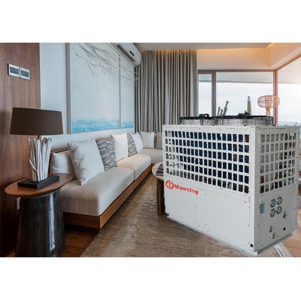 Rated 25KW  Pool Heat Pump Cooling Top Blow V - EVI High Temperature Machine