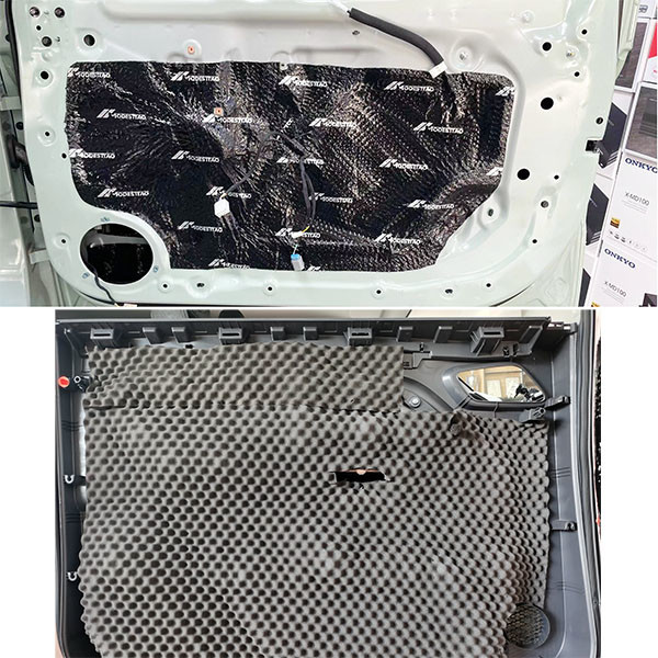 Мини-электрический автомобиль звукоизоляционная лента акустическая амортизация авто уплотнительная лента