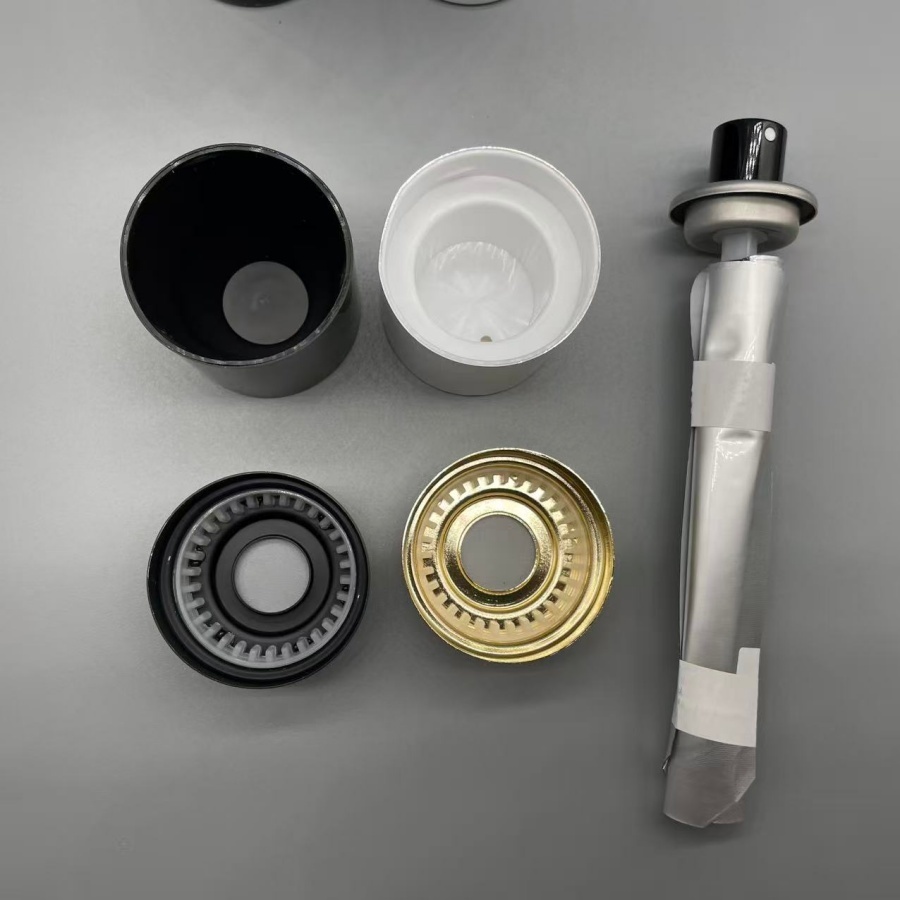Bag on Valve Aluminum Aerosol Can, Pressurized BOV Canister for Body Spray Cosmetic Packaging