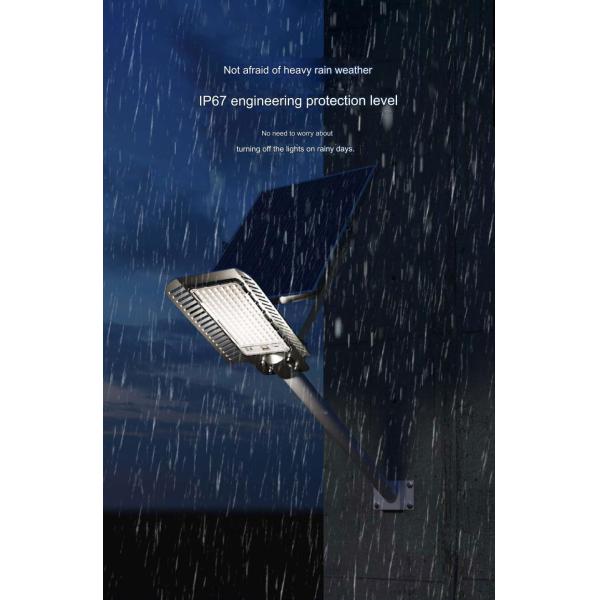 Fully Automatic Industrial Grade Solar Street Lights Rainproof Design with IP67 Protection
