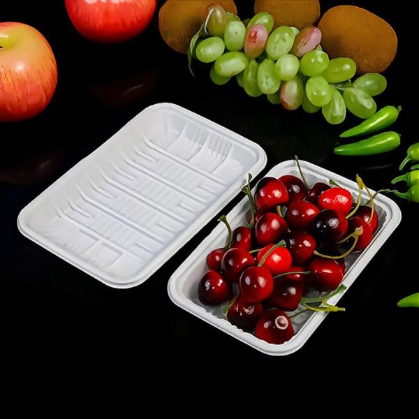 Environmental Protection, Disposable, Microwavable, Refrigerated Food Tray Fruit Plate Food Packaging Container