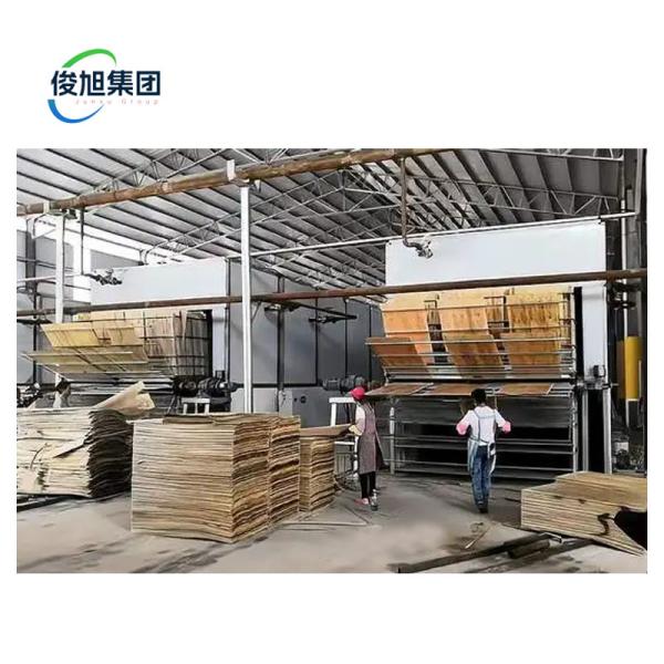 8000 KG Capacity Wood Drying Machine Industrial Veneer Dryer with Hydraulic Hot Press