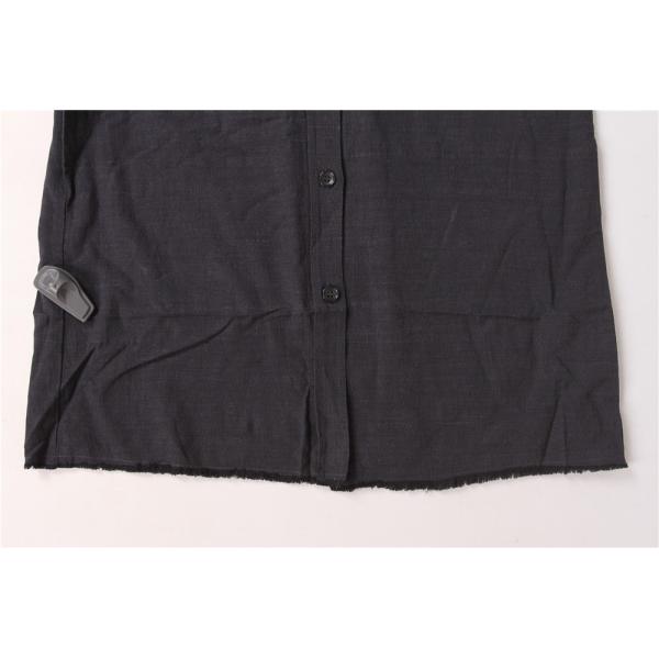 Casual Simple Black Ladies Longline Shirts 62% Viscose For Autumn