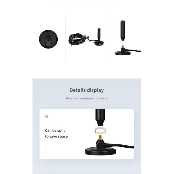 Усилитель ABS Внутренний диапазон частот VHF174-230 / UHF470-860 Внешняя цифровая телевизионная антенна