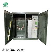 3000 Kva 3 phases Transformateur monté sur le tampon 24940V & 12470V UL certifié répond aux normes DOE 2016 ANSI IEEE