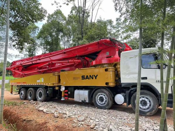 Used 62m Shacman Truck Mounted Concrete Pump Volvo Chassis ISO9001