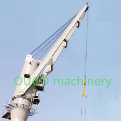 suporte personalizado 20m Marine Cranes do crescimento da junta 25t