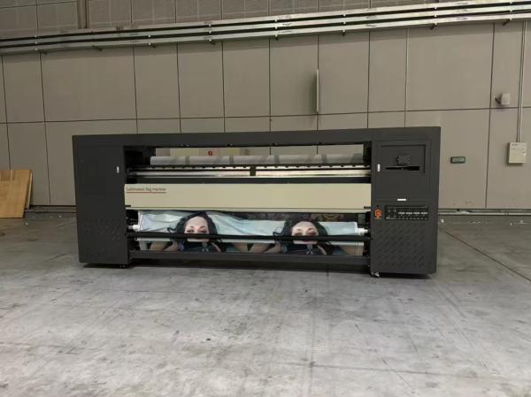 Eight Head Epson I3200-A1 Sublimation Flag Printer Roll To Roll Flag Printer For Vibrant Prints